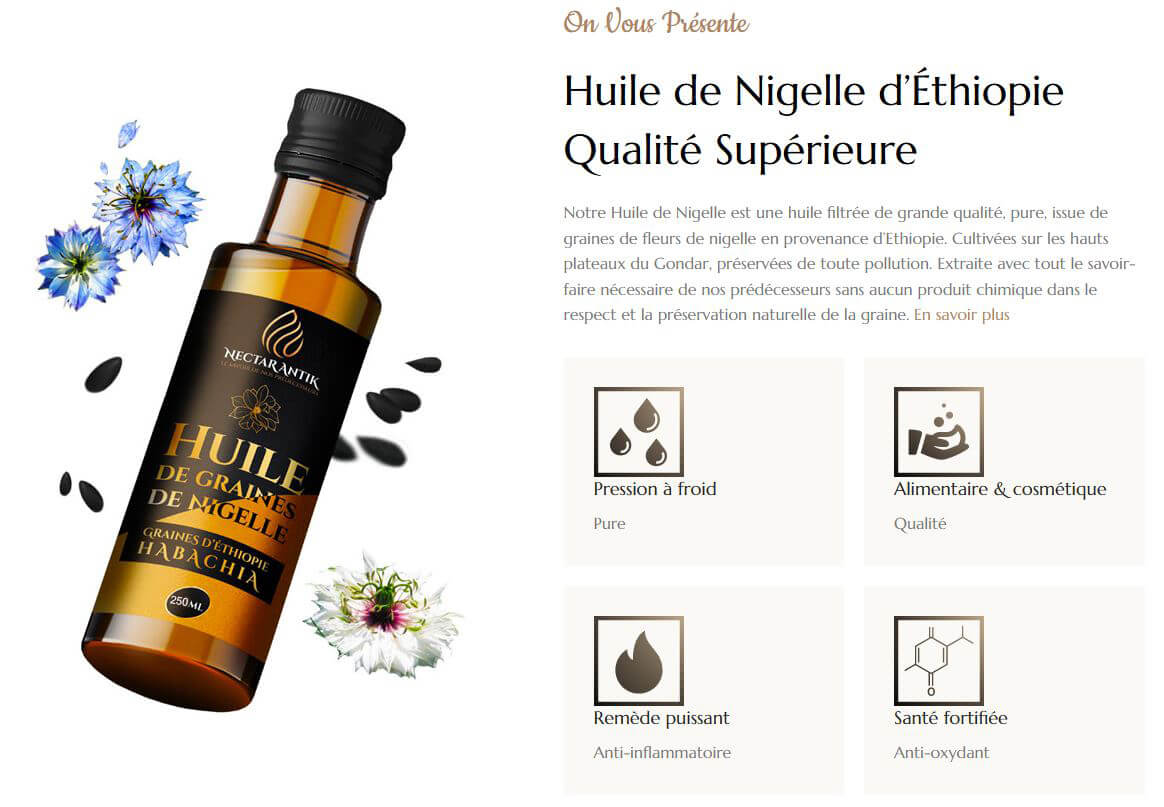 Huile De Nigelle Pressée à Froid Bilovit - 500 Ml - Naturelle & Neuf